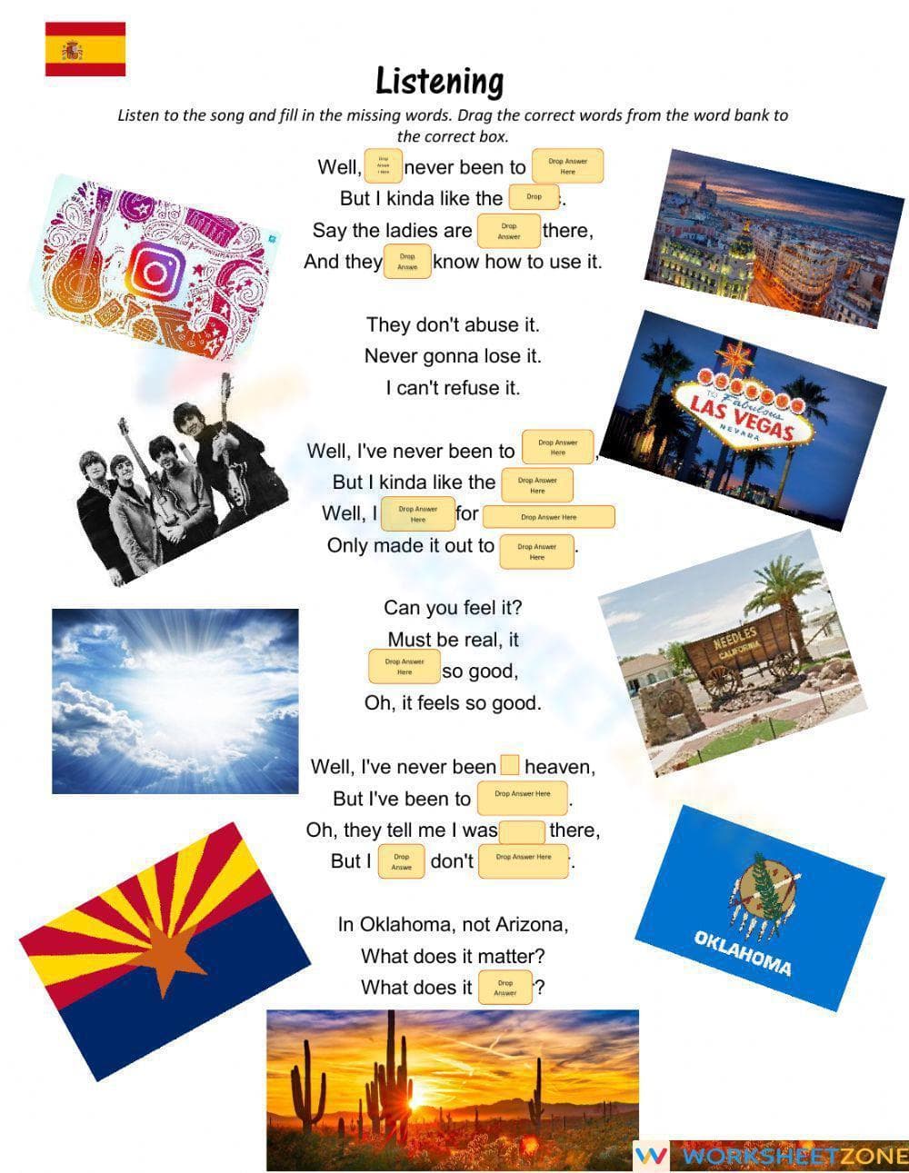 Listening to a Tune - Page 1