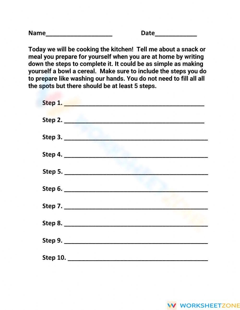 Narrative Writing - Page 1