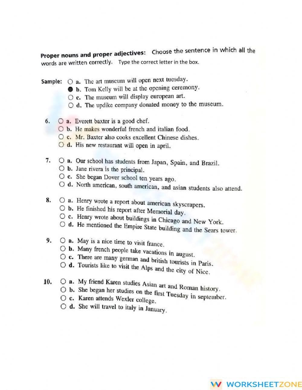 Unit 9 Test - Page 2