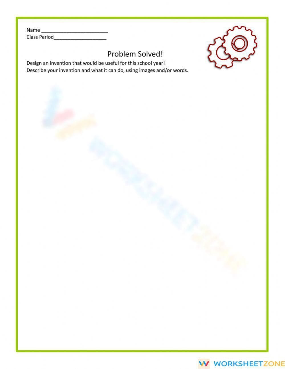 'All About Me' Worksheet: Fun Personal Introduction - Page 3