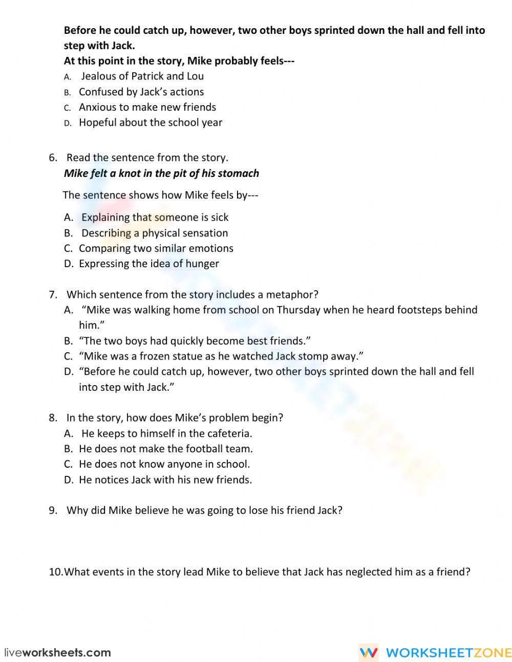 Compare-Contrast Characters Comp Passage3 - Page 3