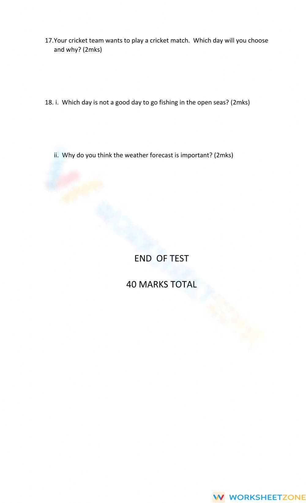 Comprehension T3A2 - Page 6