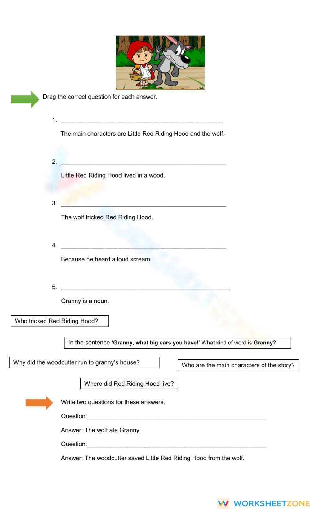 Little red riding hood - Page 1