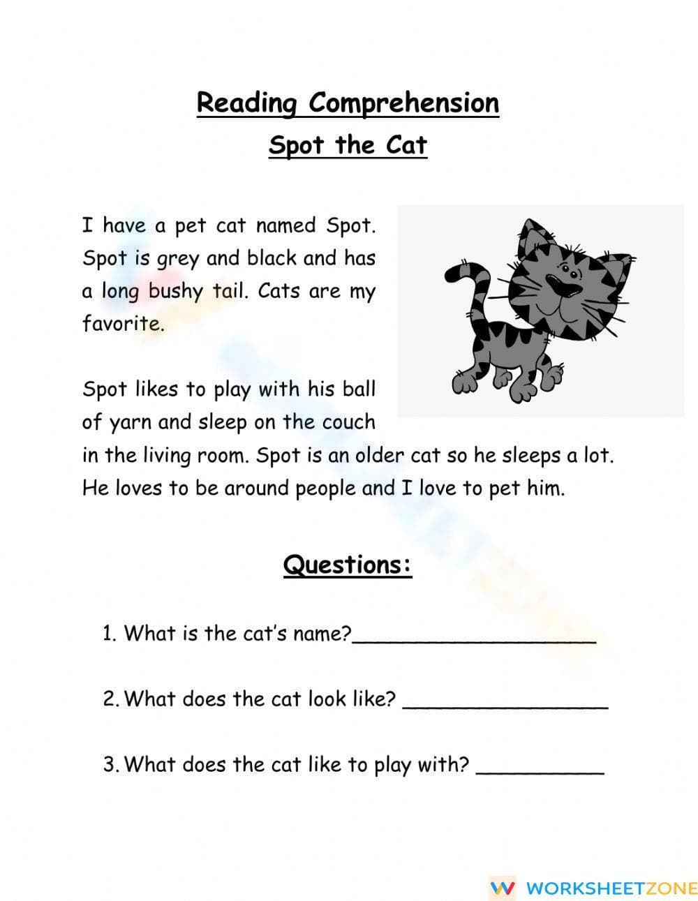 Spot the Cat - Page 1