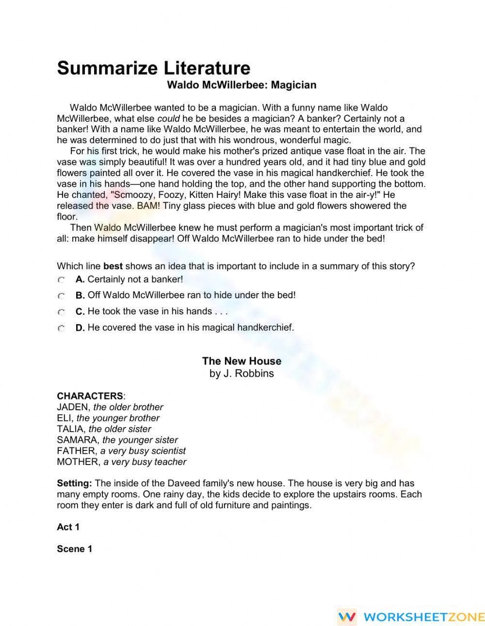 Summarizing - Page 1