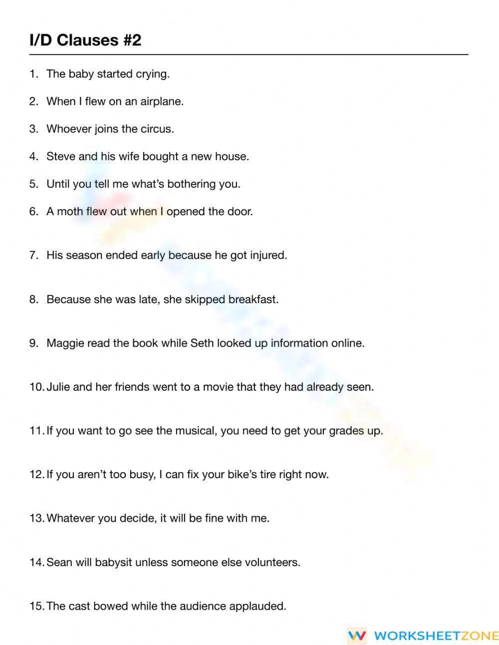 I-D Clauses 2 - Page 1