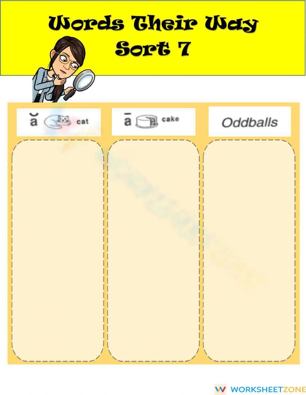 Yellow sort 7 - Page 1