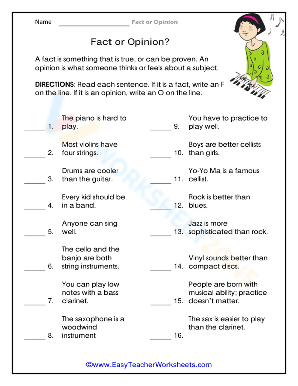 Facts For Me - Page 1