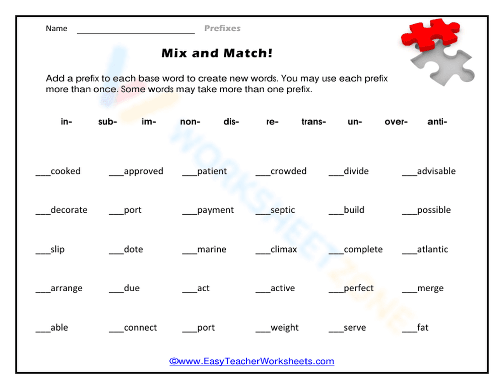 Mix and Match! - Page 1
