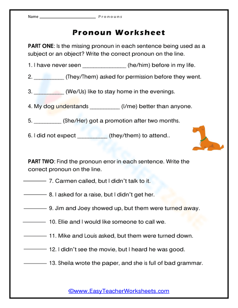 Placing the Right One - Page 1