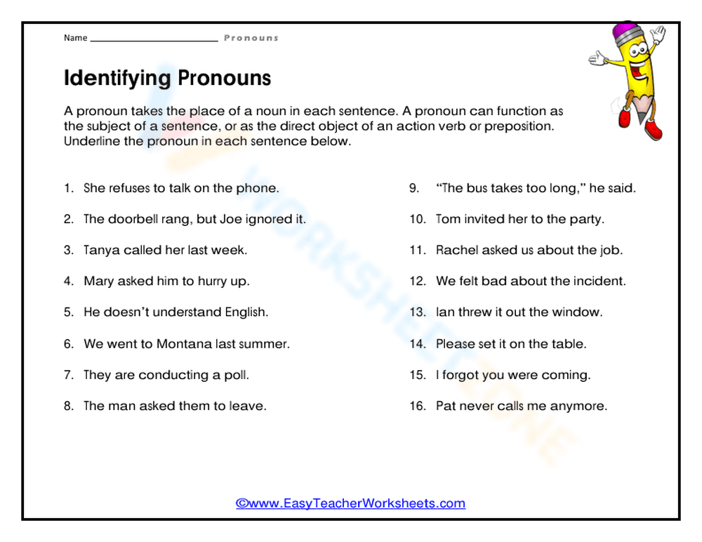 Identification Work - Page 1