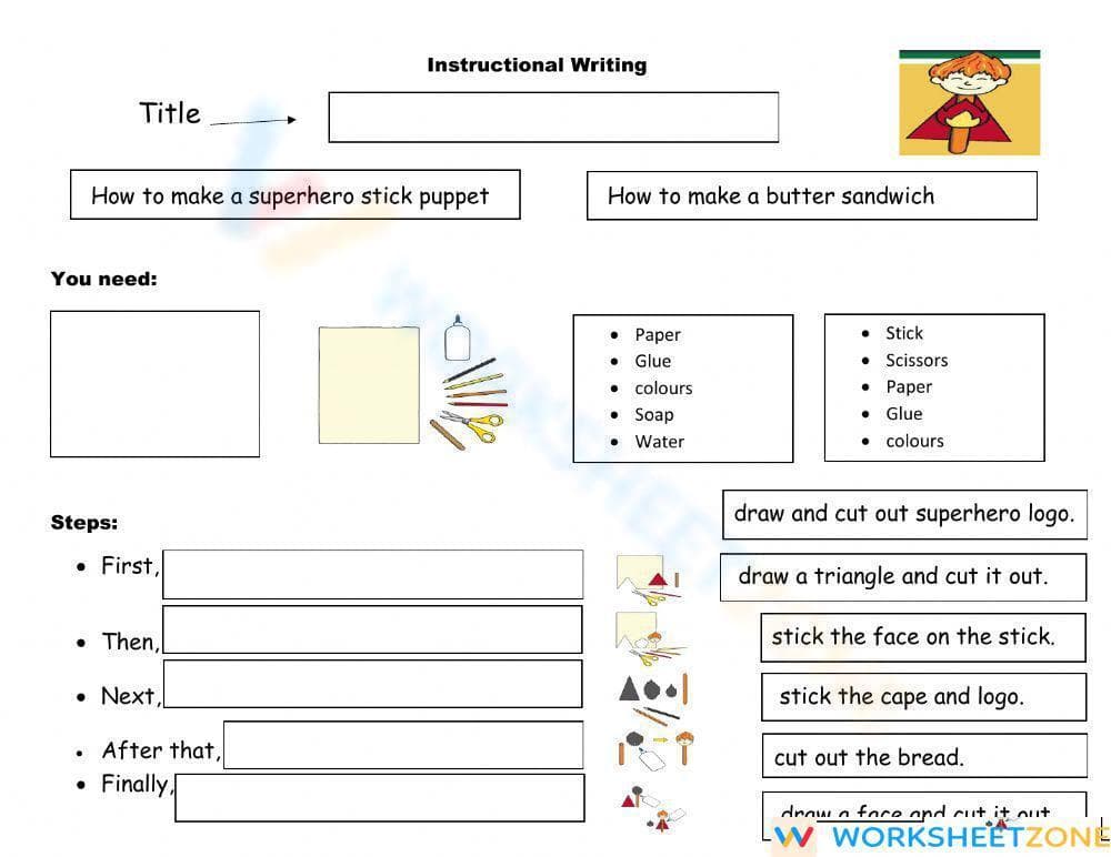 Instructional Writing - Page 1