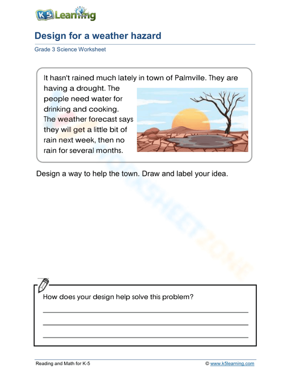 Grade 3: Design a solution for a given situation (2) - Page 1