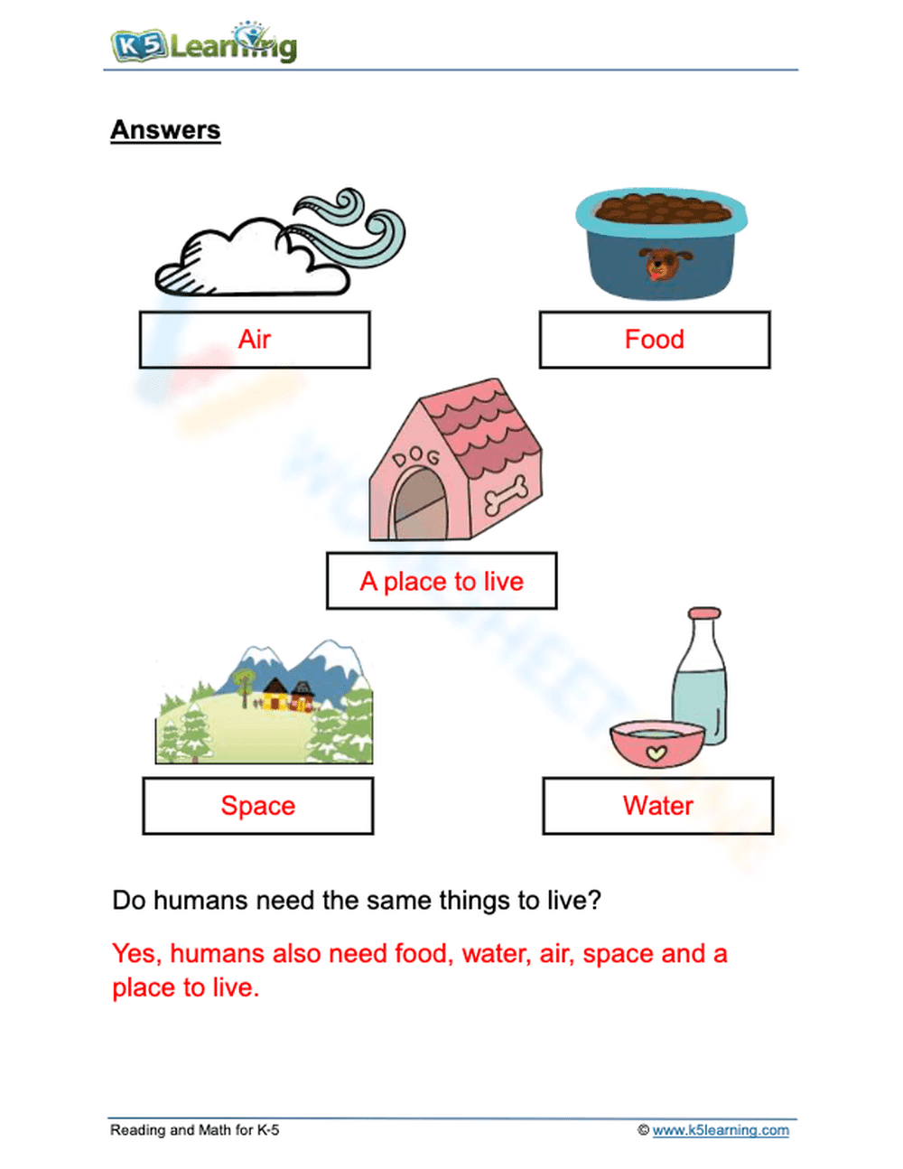 Needs of animals 2 - Page 2