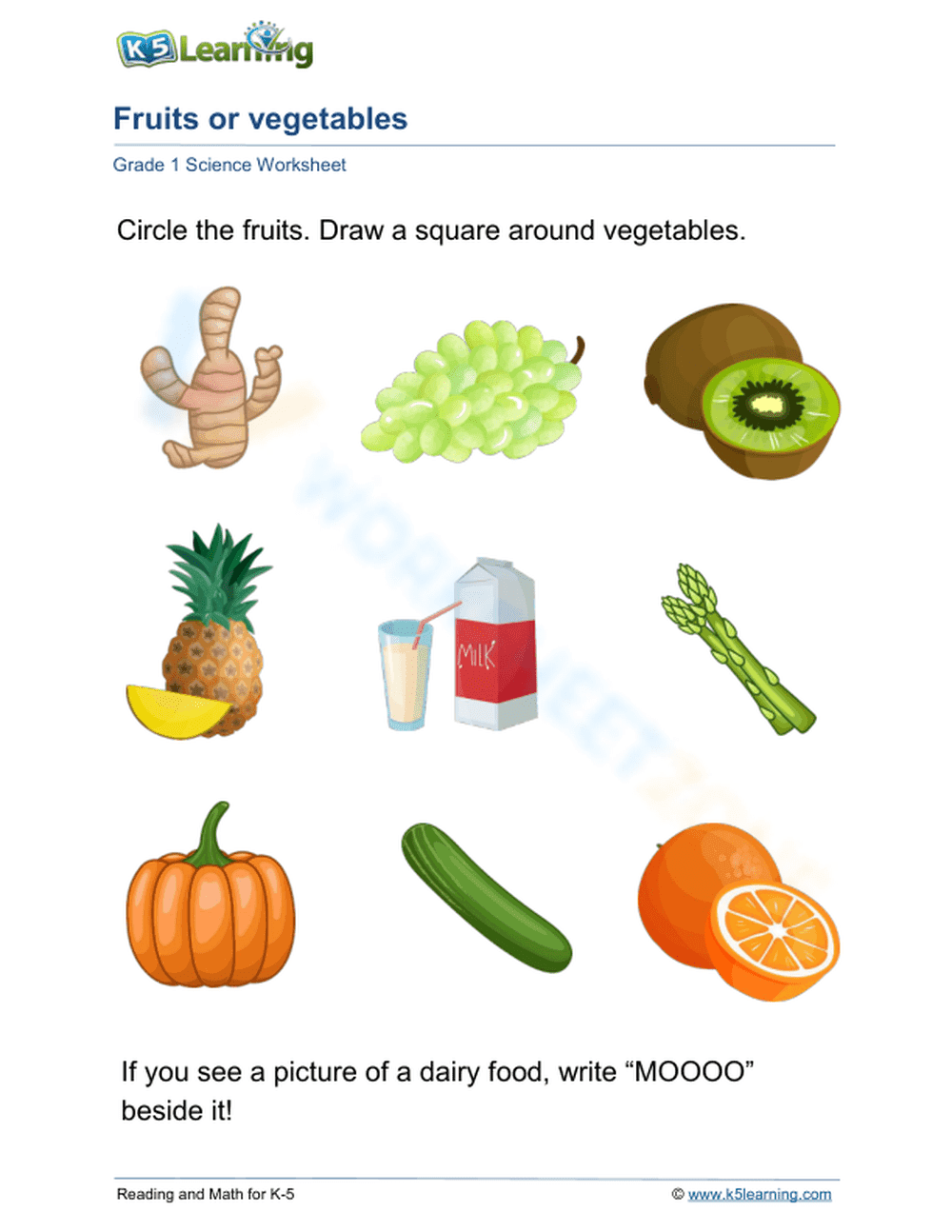 Fruits or vegetables 2 - Page 1