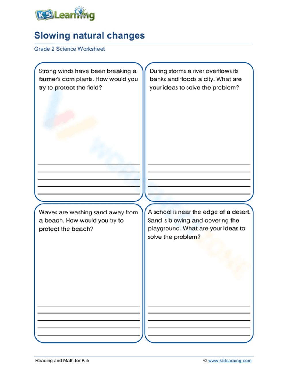 Slowing natural changes - Page 1