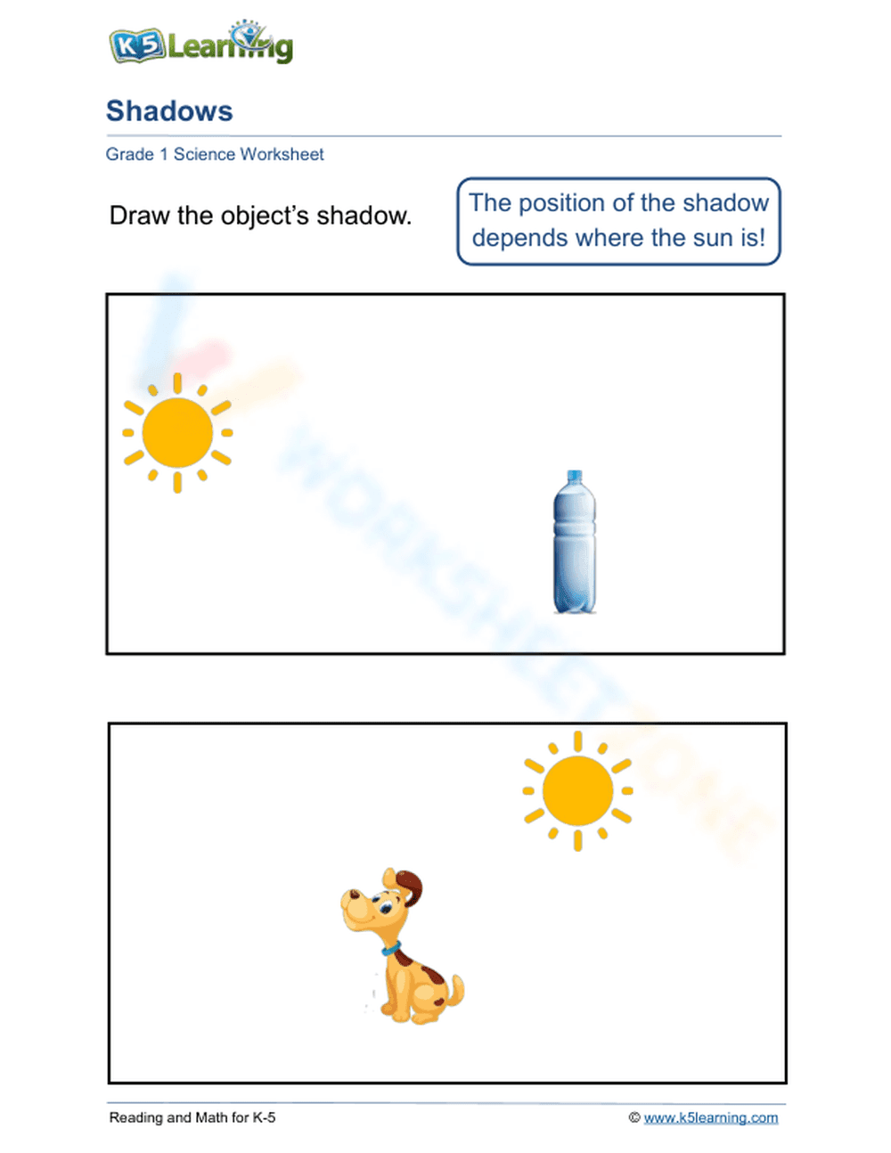 Shadows & the sun - Page 1