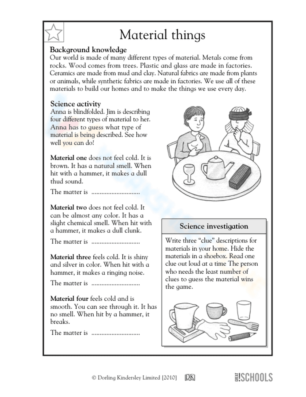 Material things - Page 1