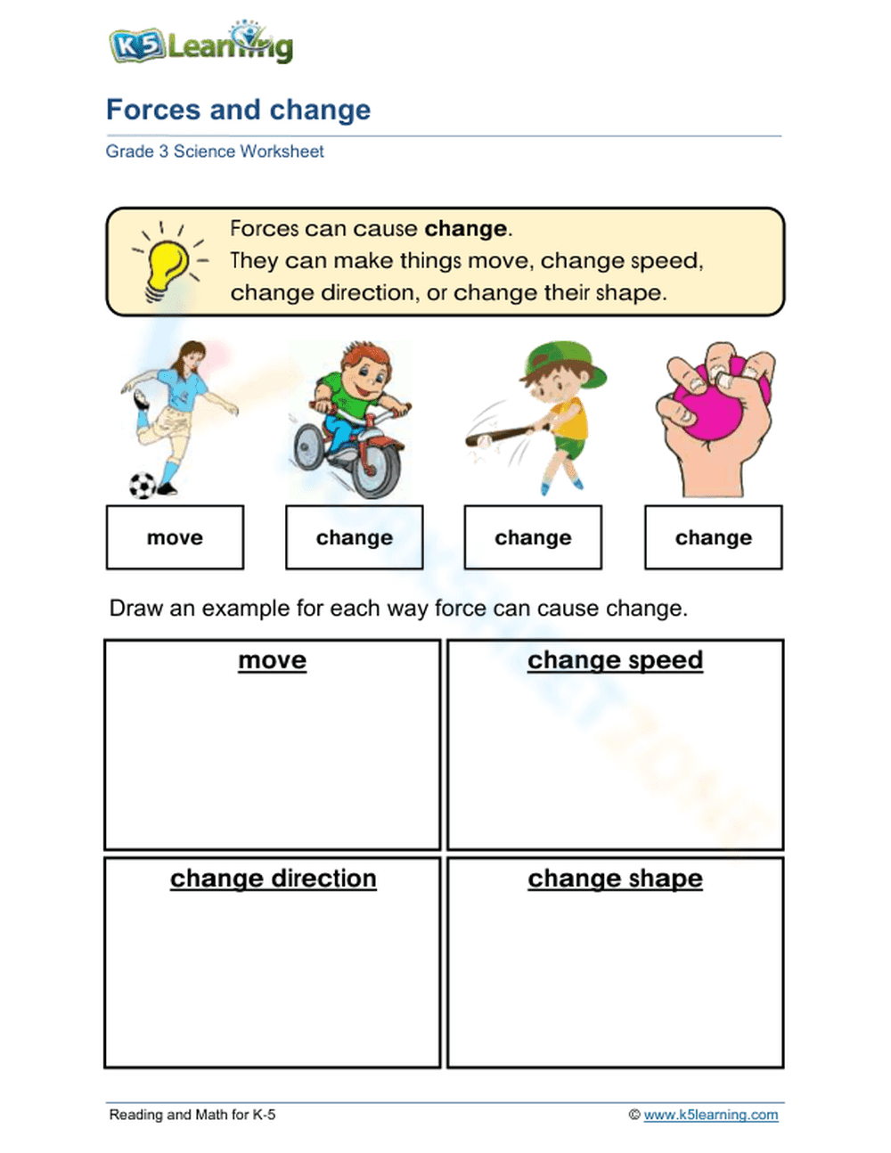 Forces and change - Page 1