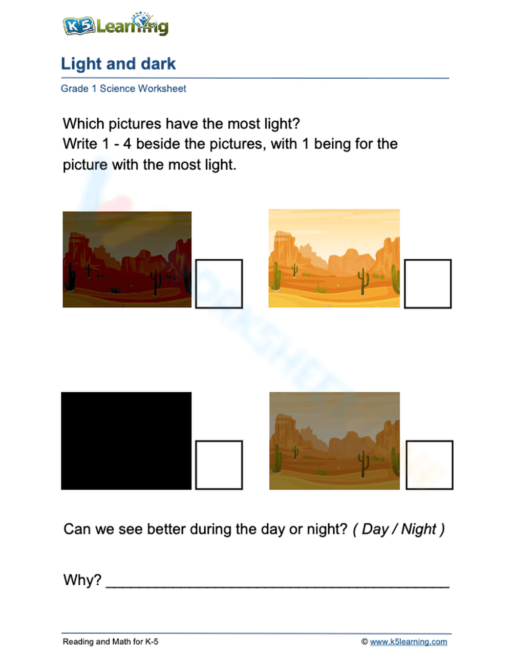 Understanding Light and Dark - Page 1