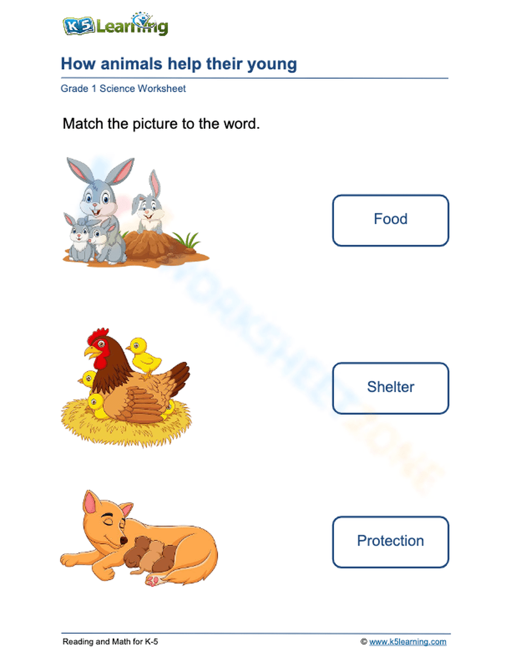 How animals help their young 2 - Page 1