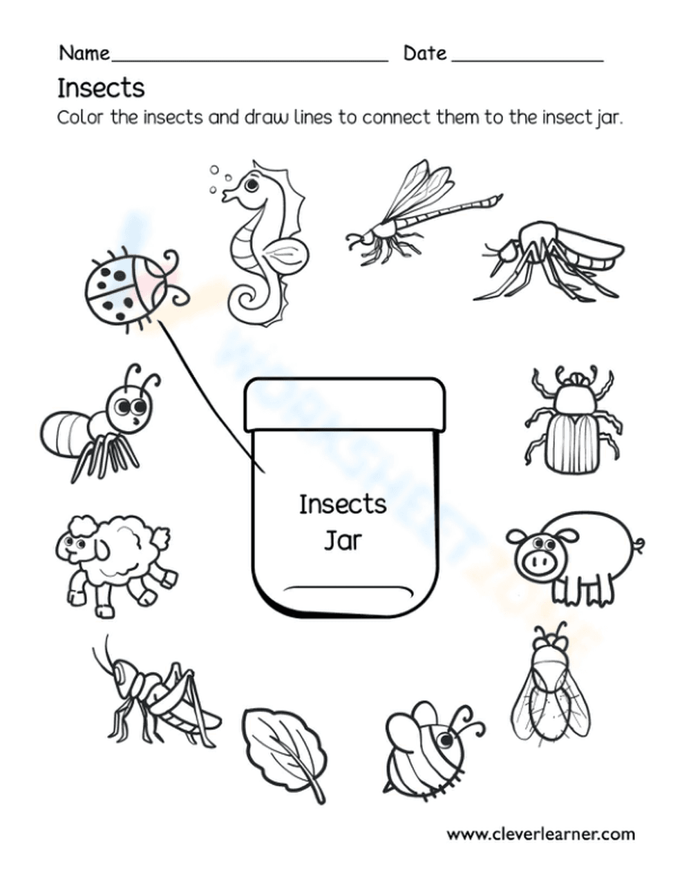 Insects jar - Page 1