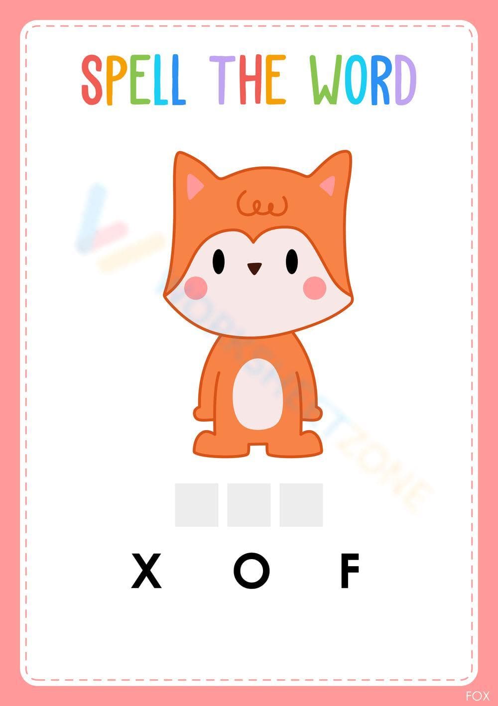 Animal words 2 - Page 1