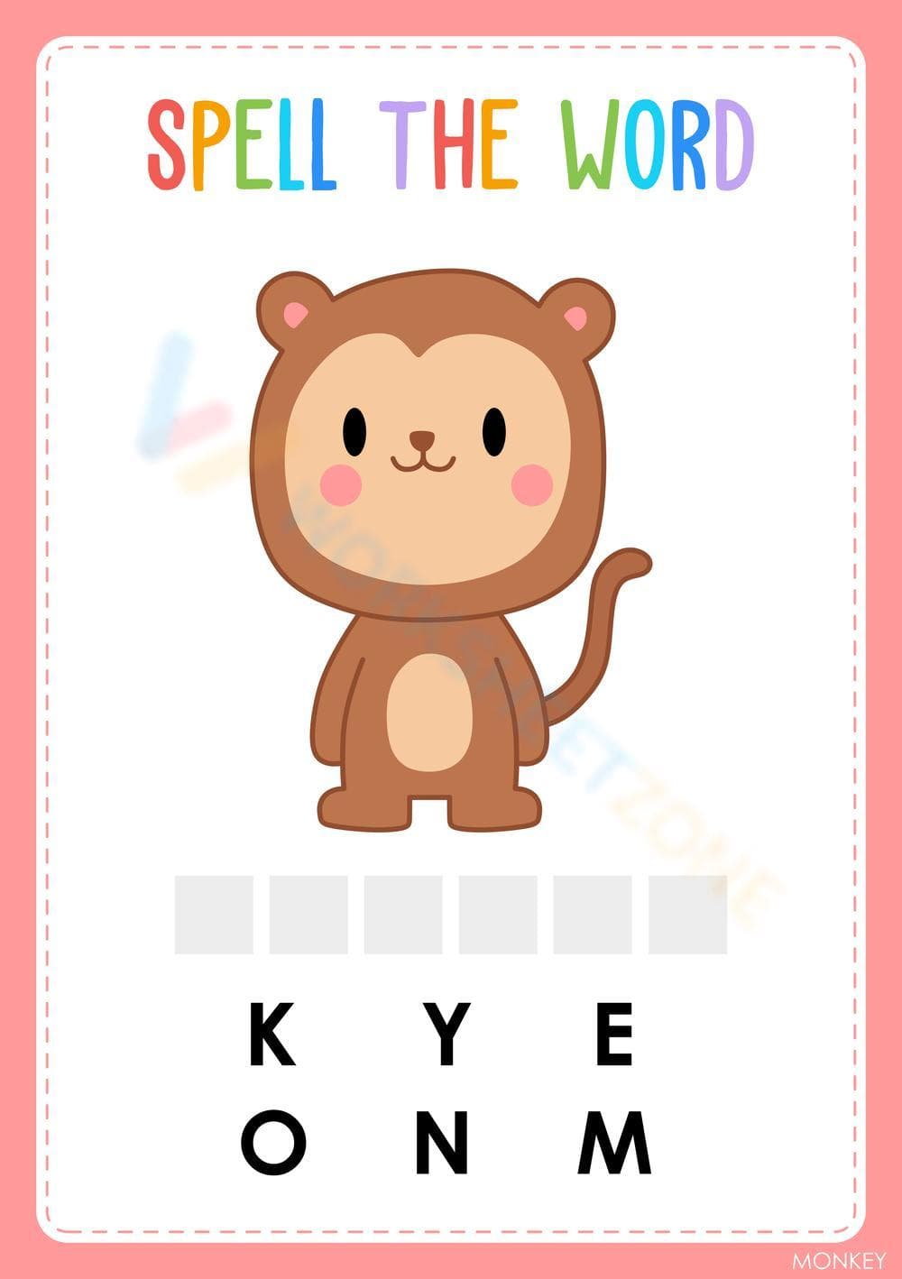 Animal words 3 - Page 1