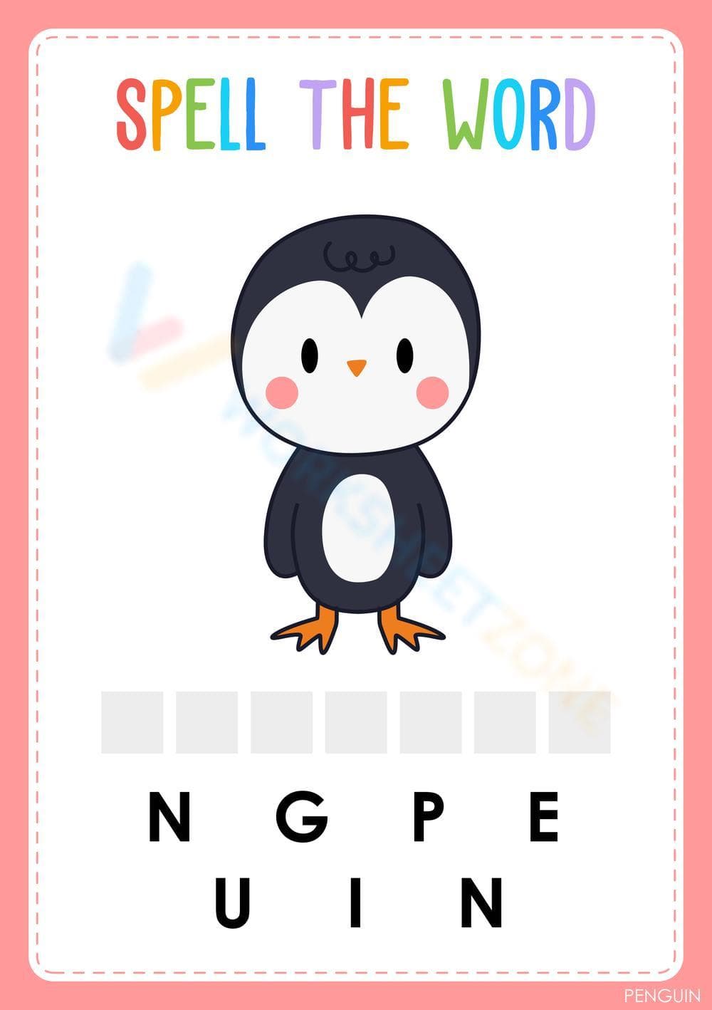 Animal words 12 - Page 1