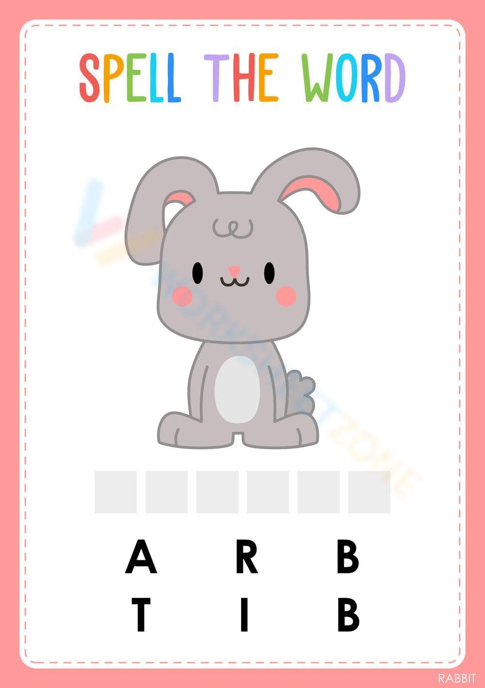 Animal words 13 - Page 1