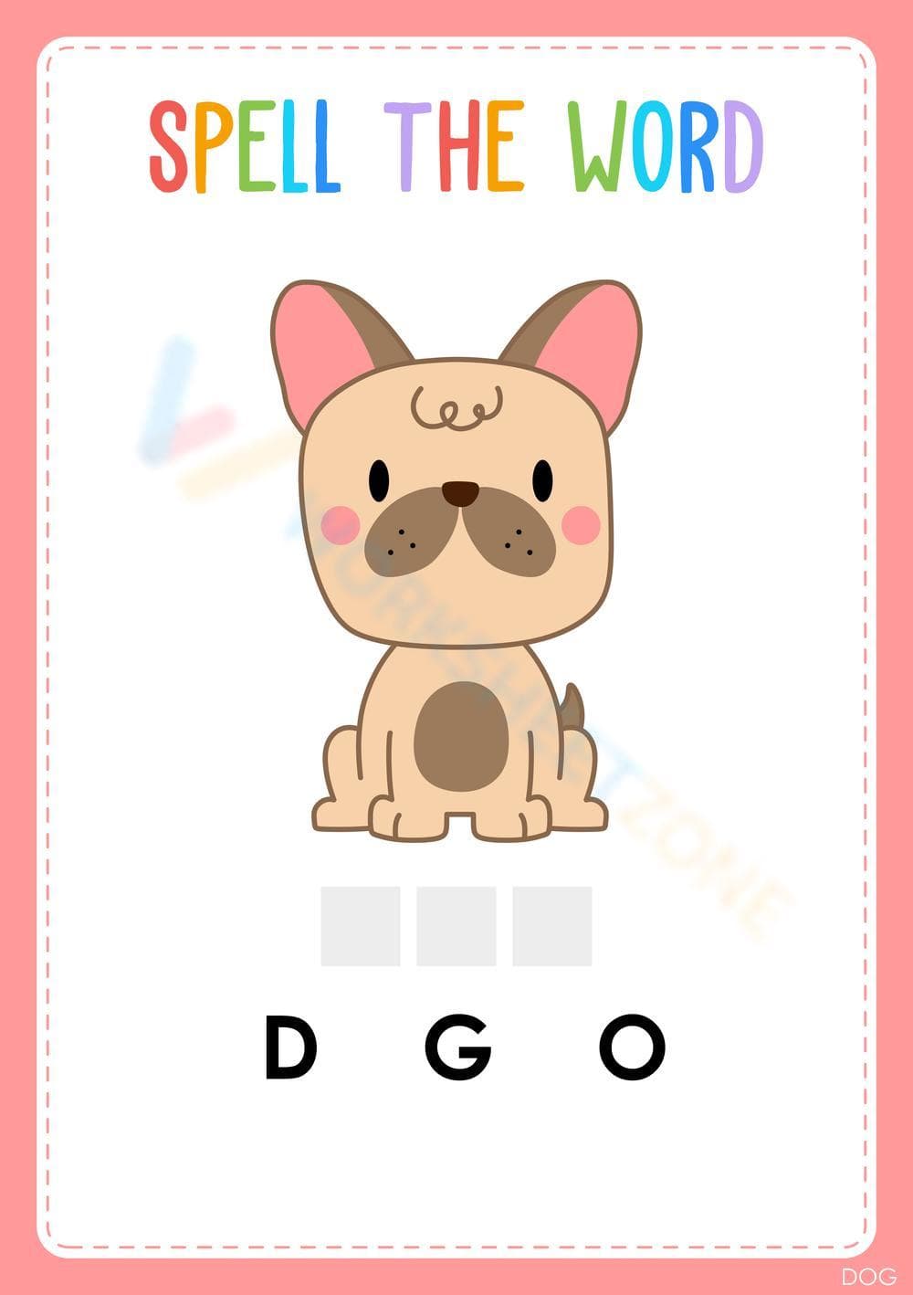 Animal words 16 - Page 1