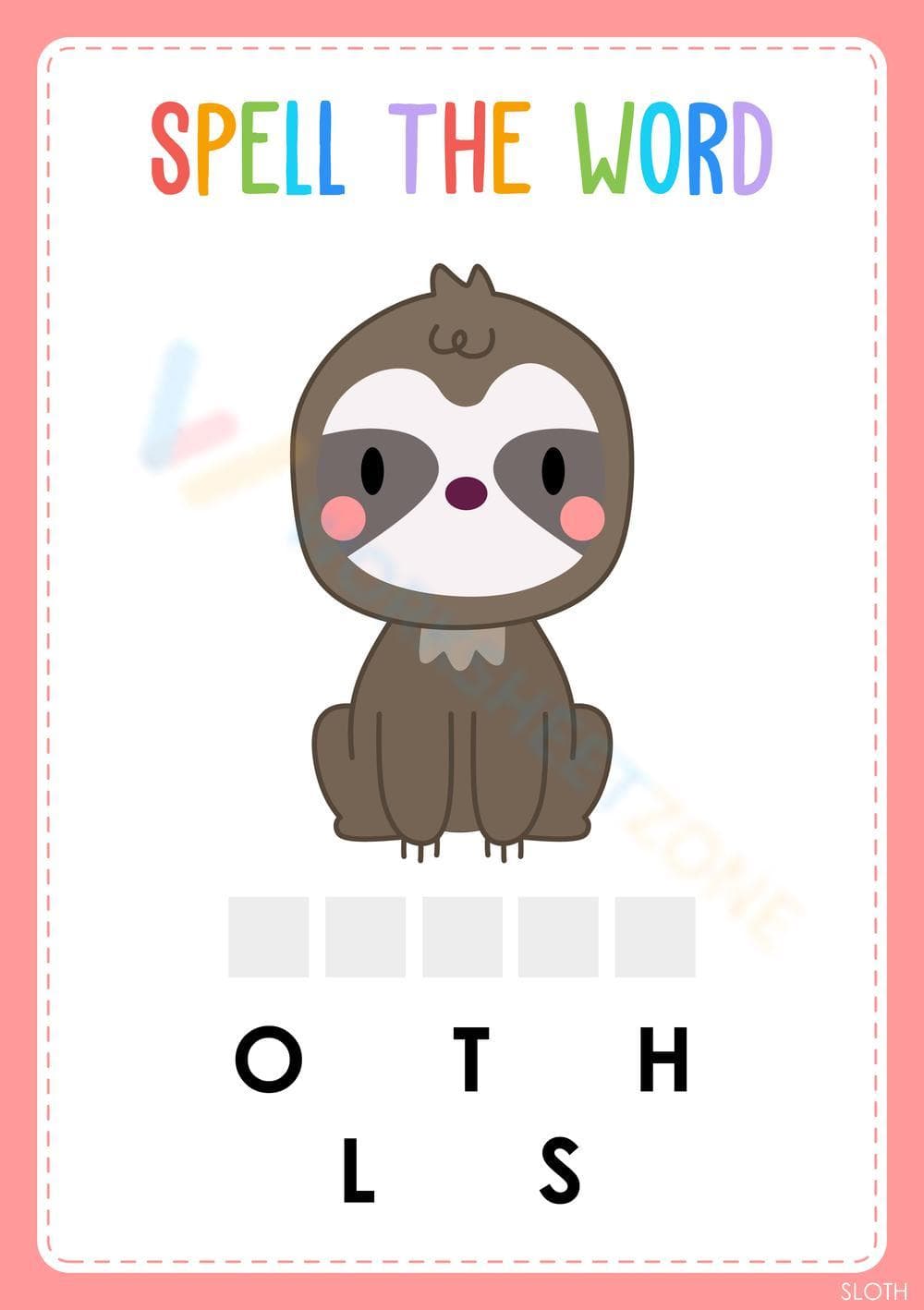 Animal words 17 - Page 1