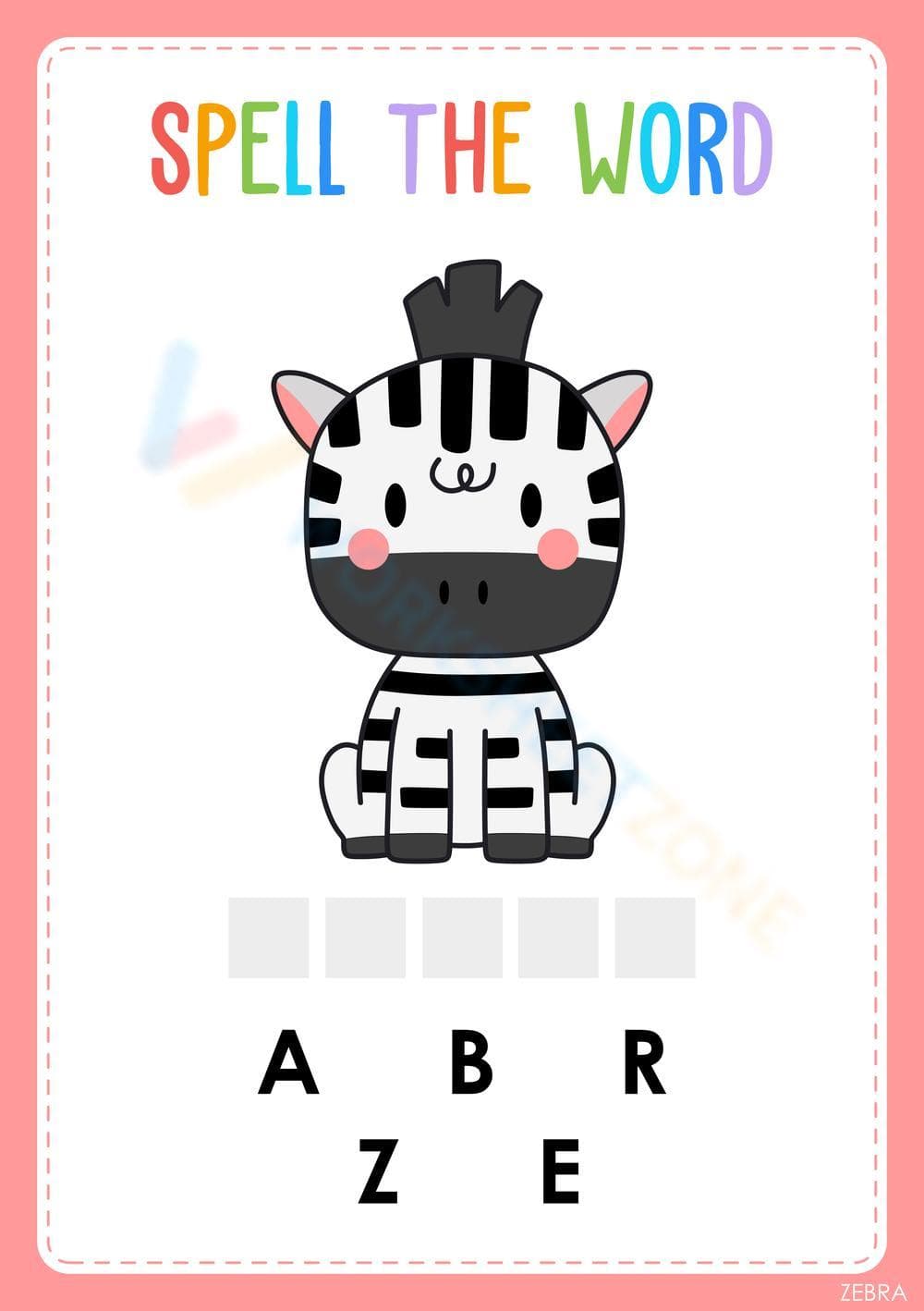 Animal words 22 - Page 1