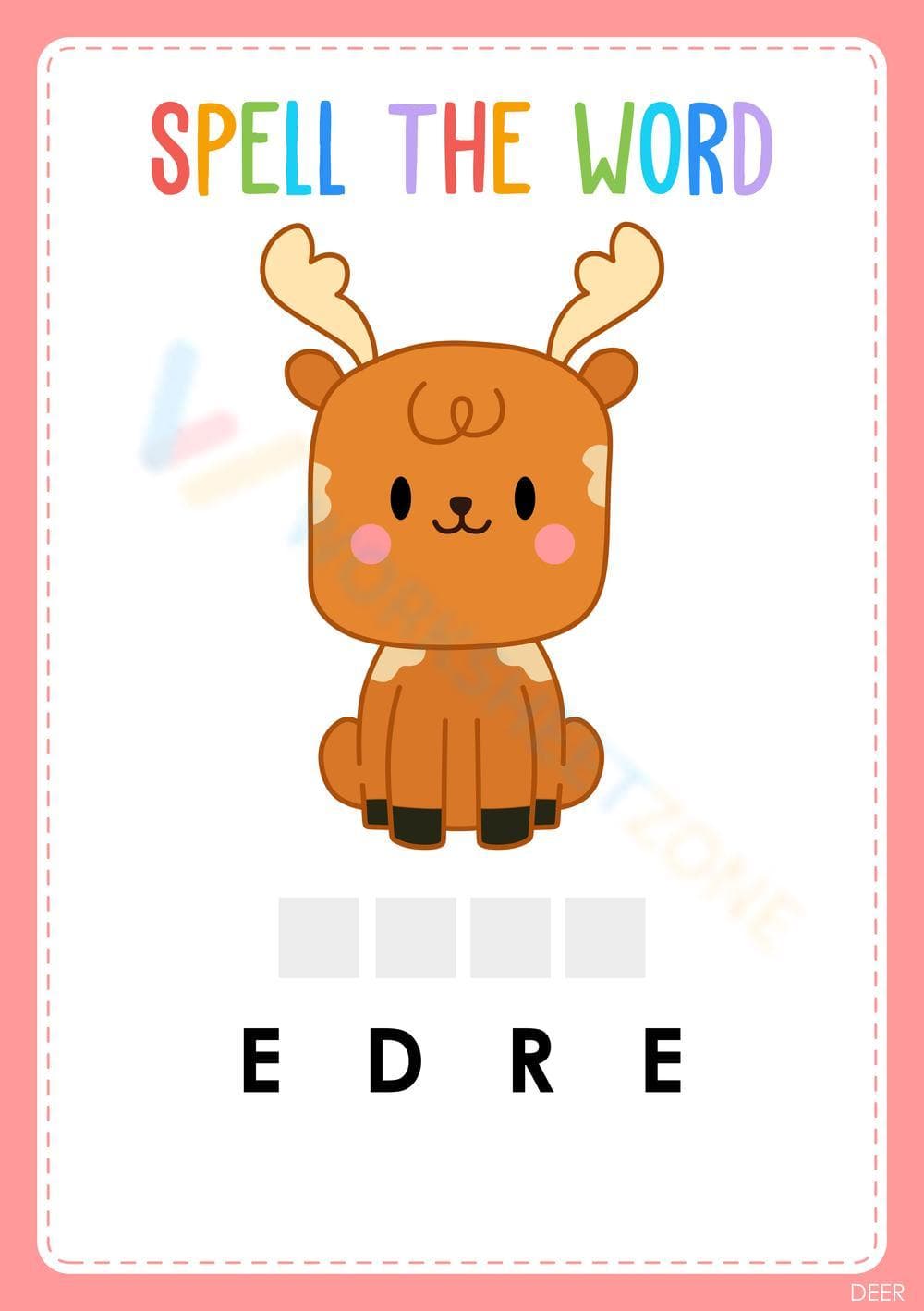 Animal words 31 - Page 1