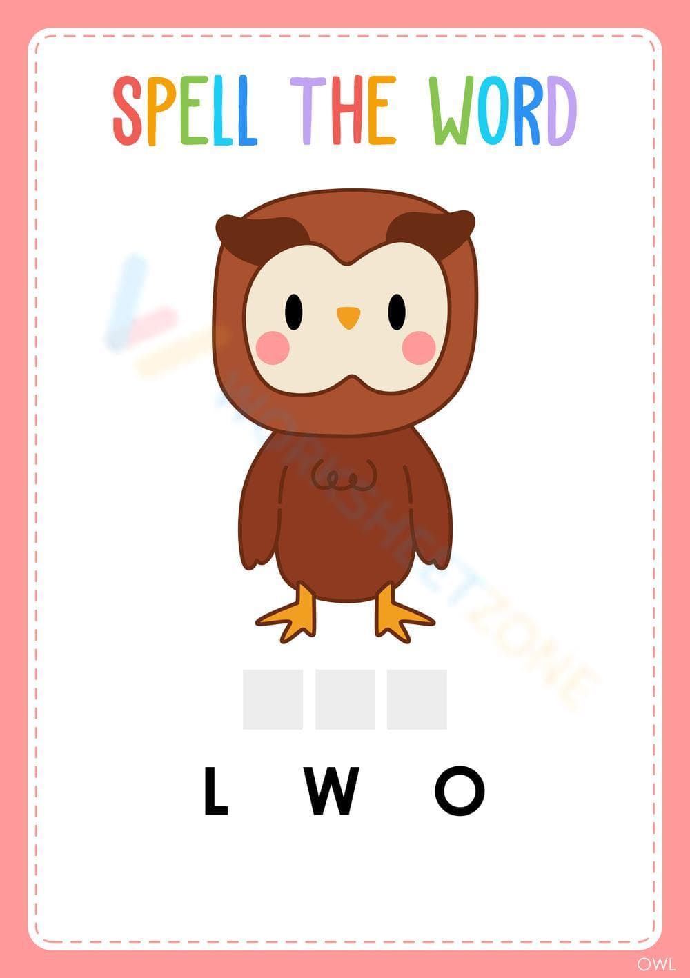 Animal words 33 - Page 1