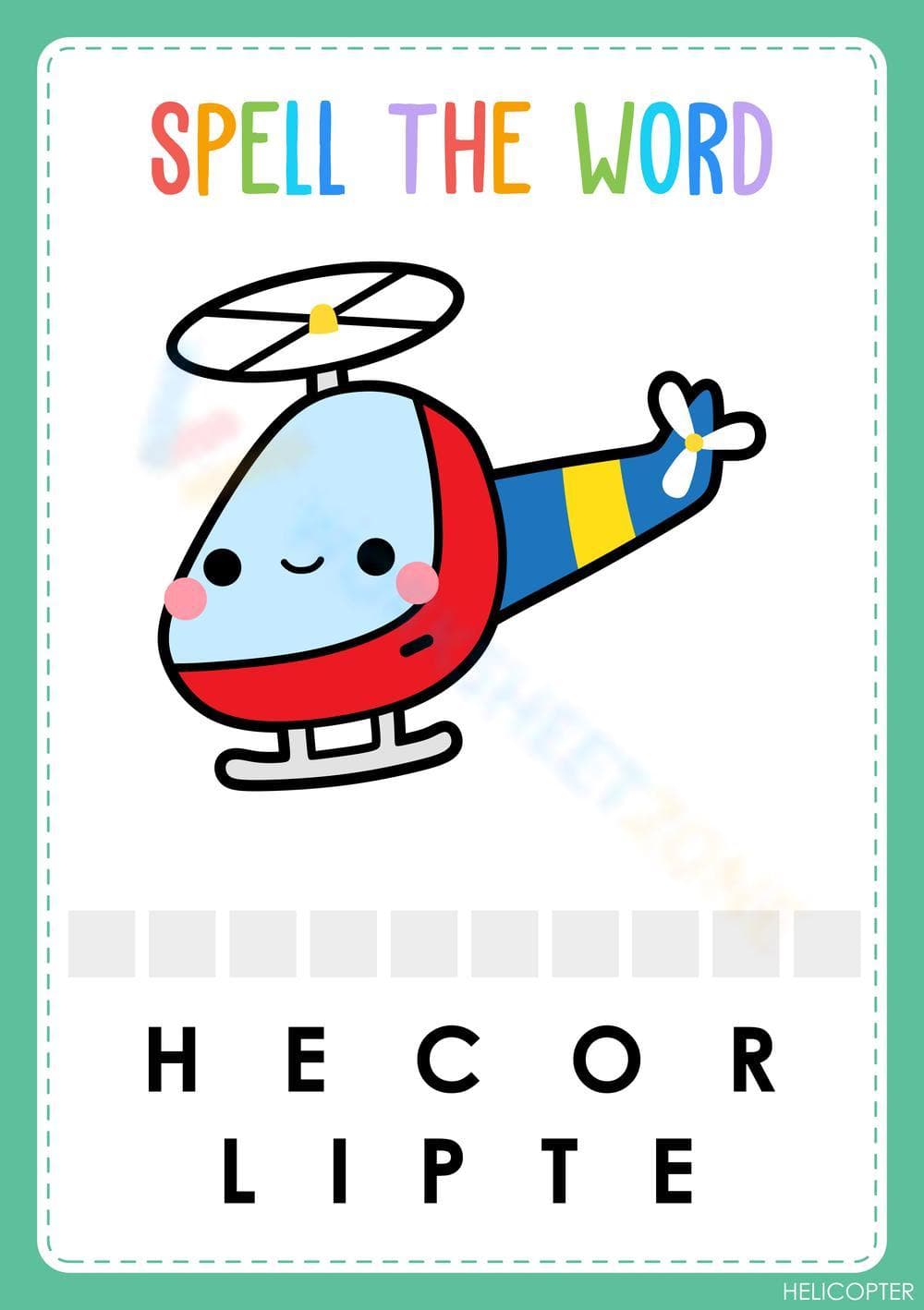 Means of transportation 7 - Page 1