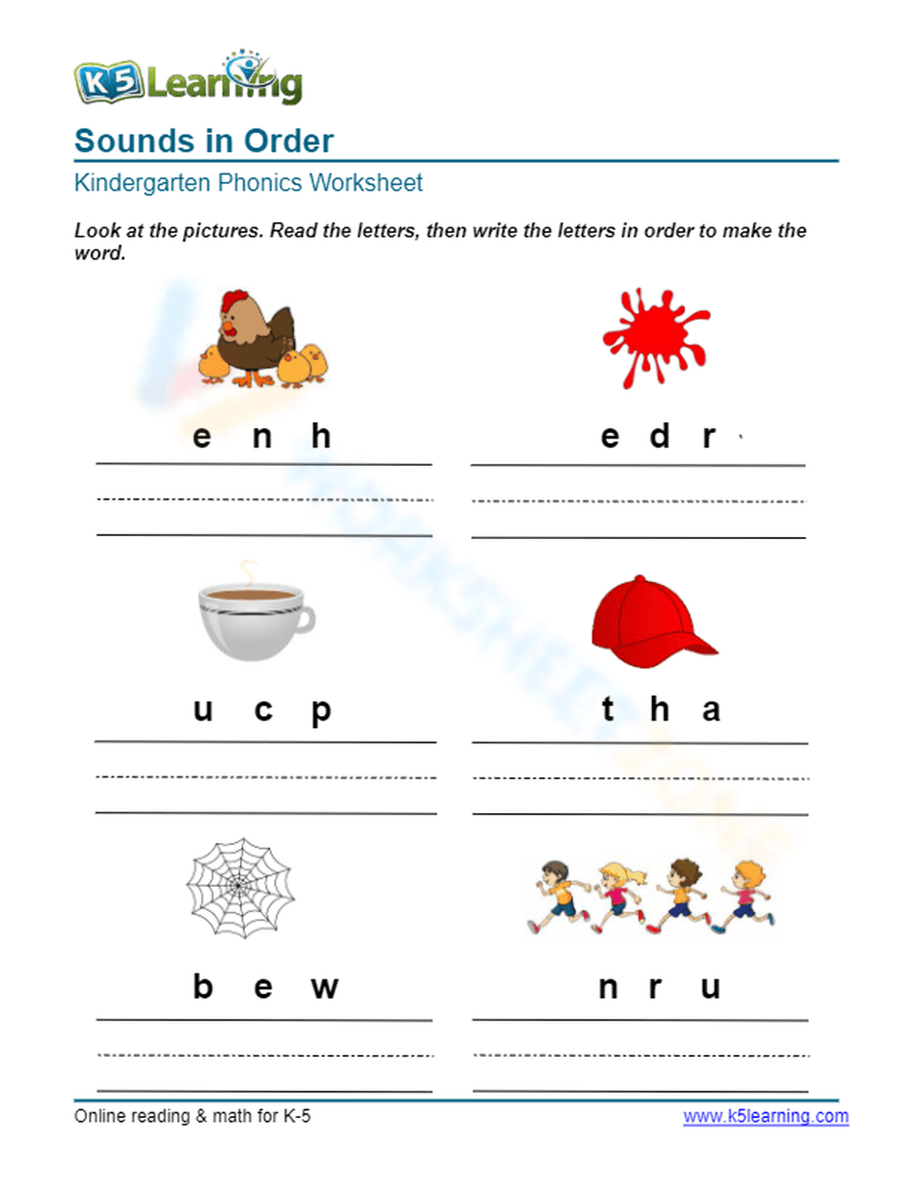 Sounds in Order 1 - Page 1
