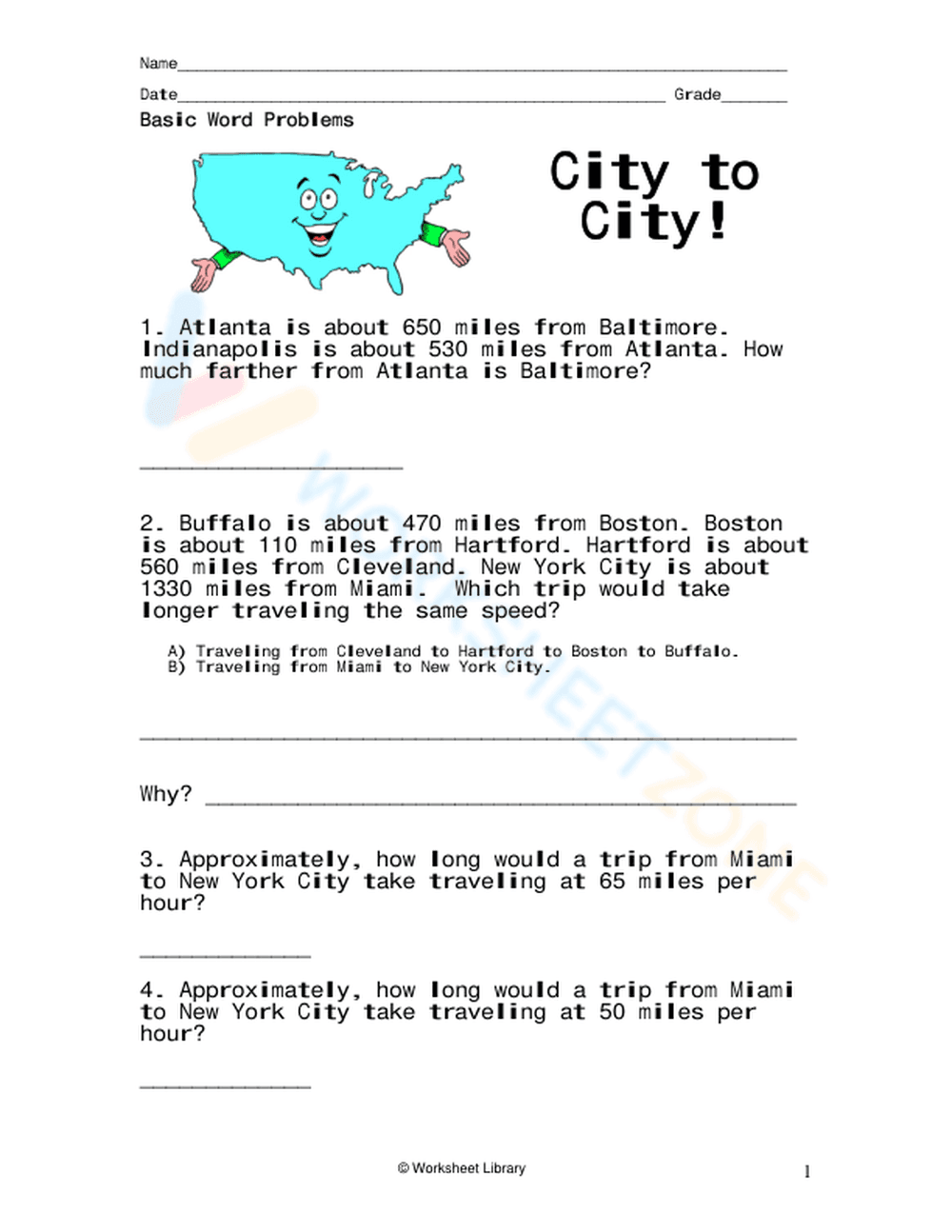 Football Math - Page 1