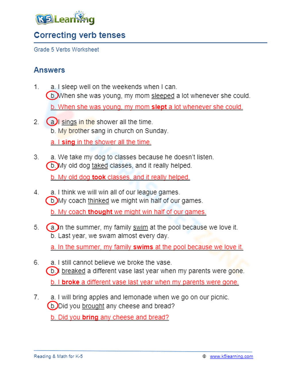 Verb tense shifts 1 - Page 2