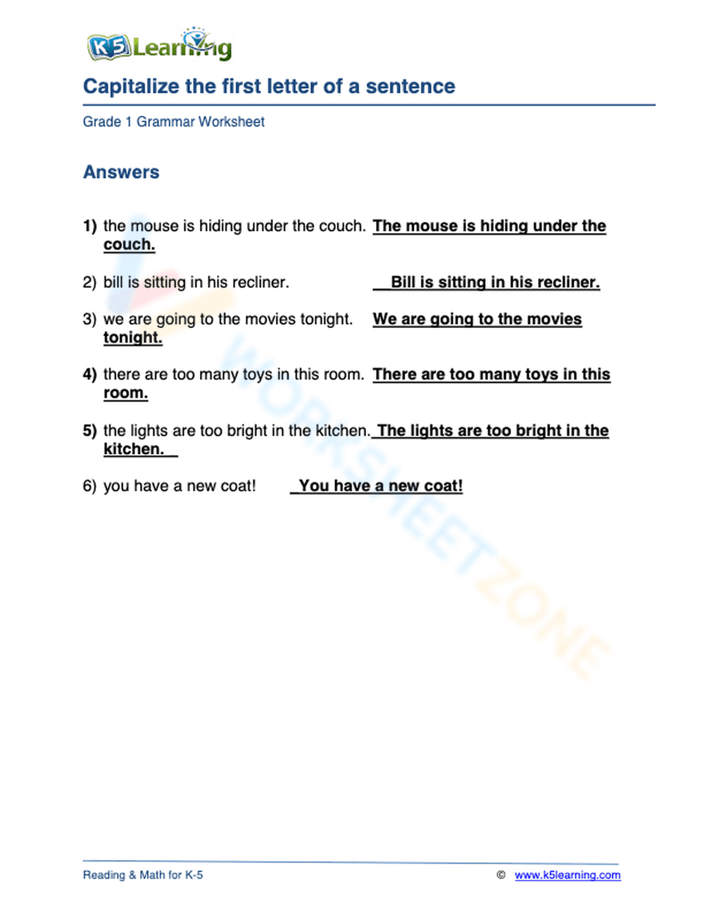 Capitalize the first letter of a sentence 2 - Page 2
