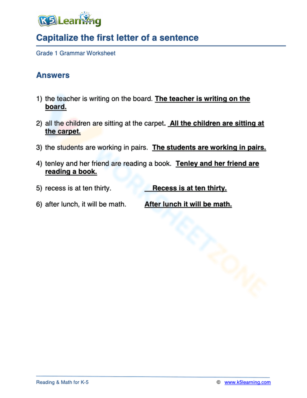 Capitalize the first letter of a sentence 3 - Page 2