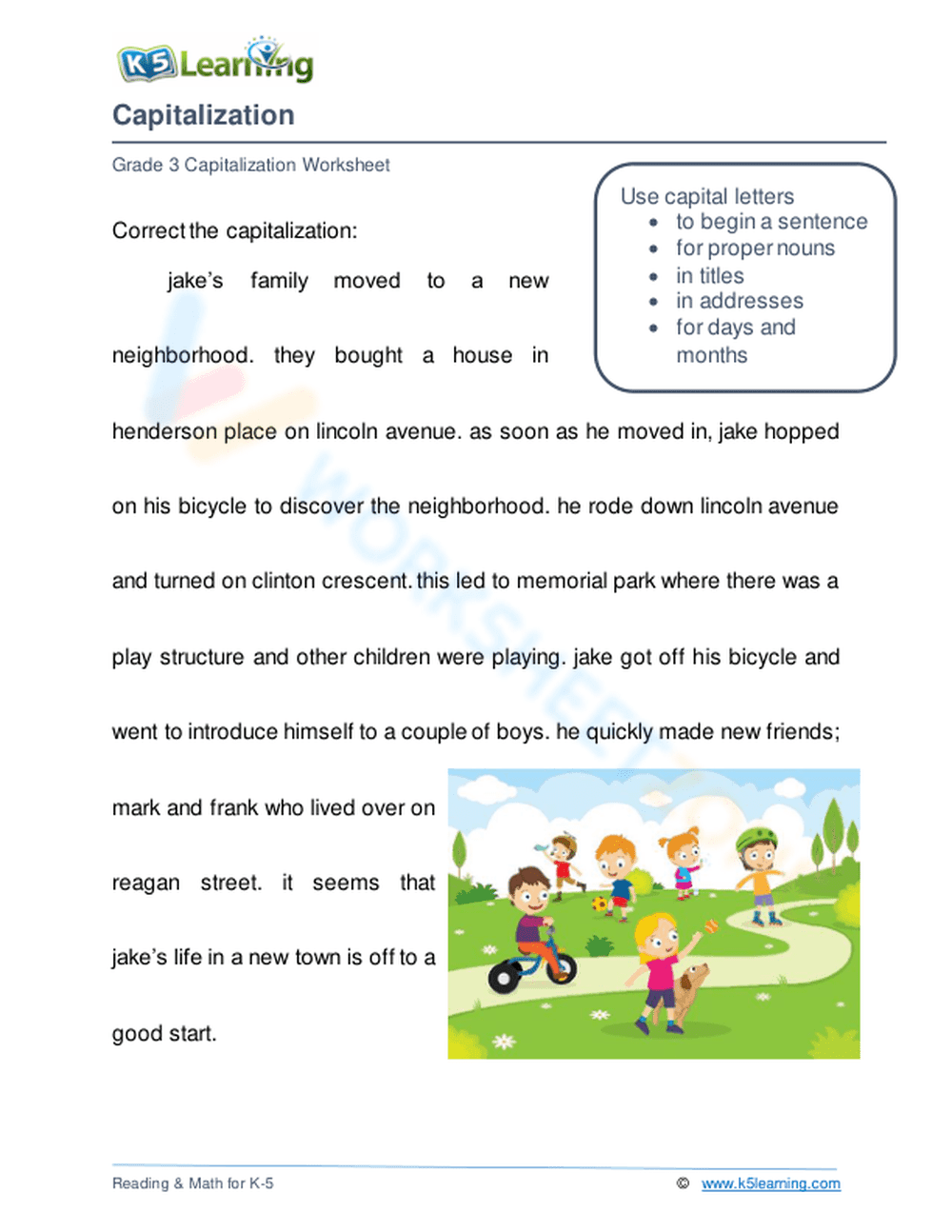 Capitalization 2 - Page 1