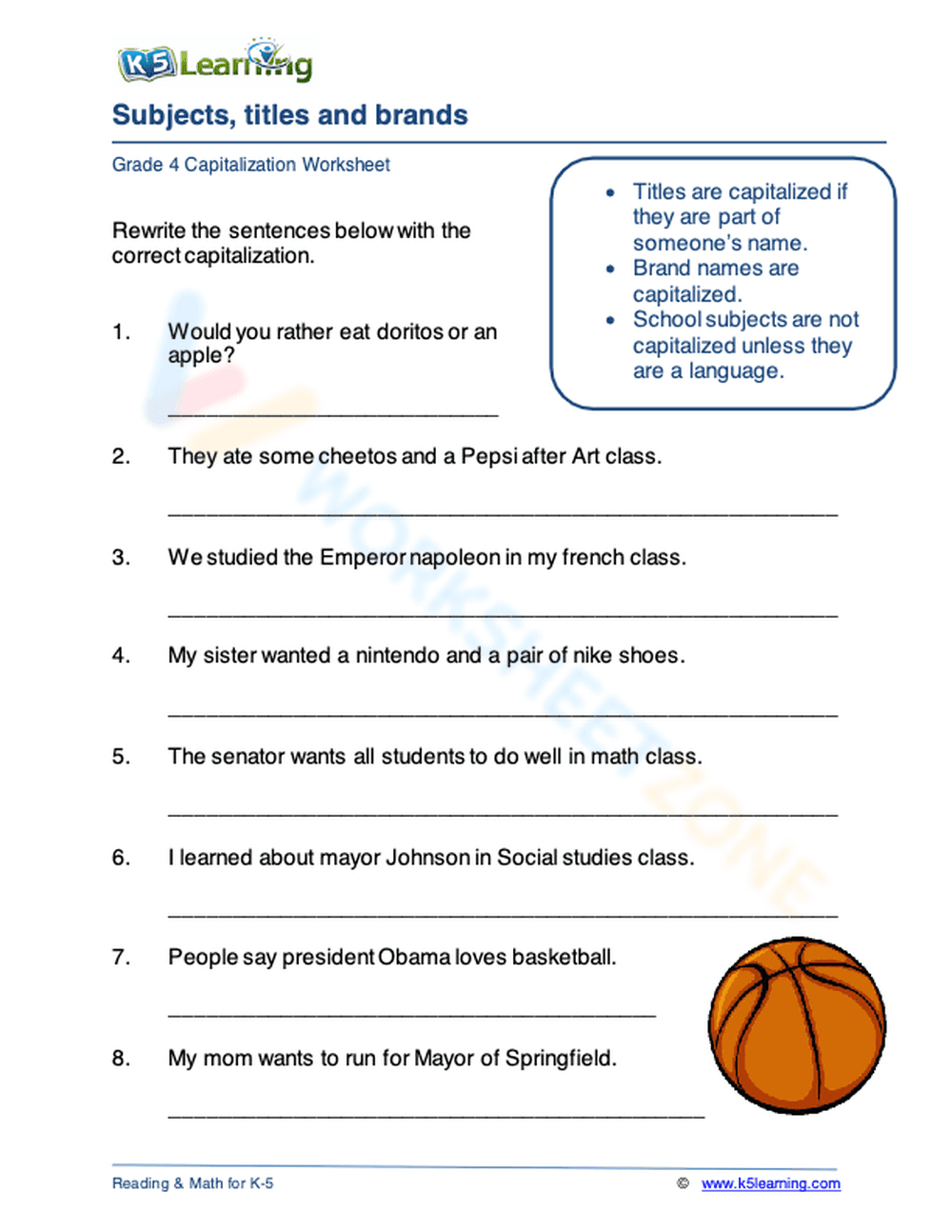 Subjects, titles and brands 2 - Page 1