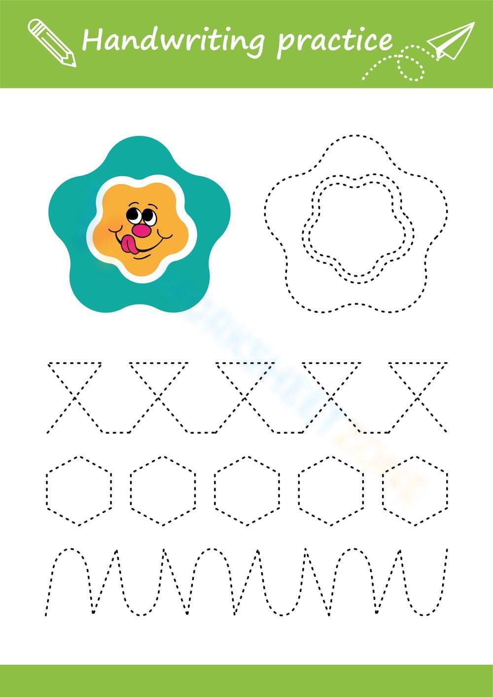 Improve Handwriting with Practice - Page 1