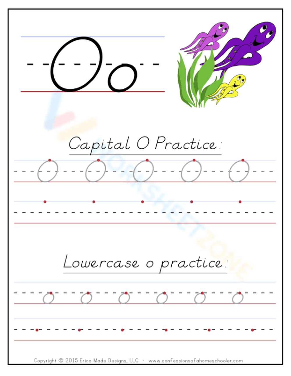 Letter Oo Dealian Handwriting - Page 1