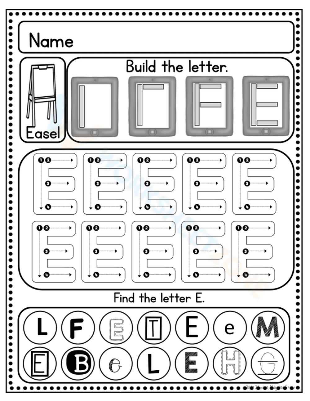 Handwriting Without Tears: Letter D - Page 1