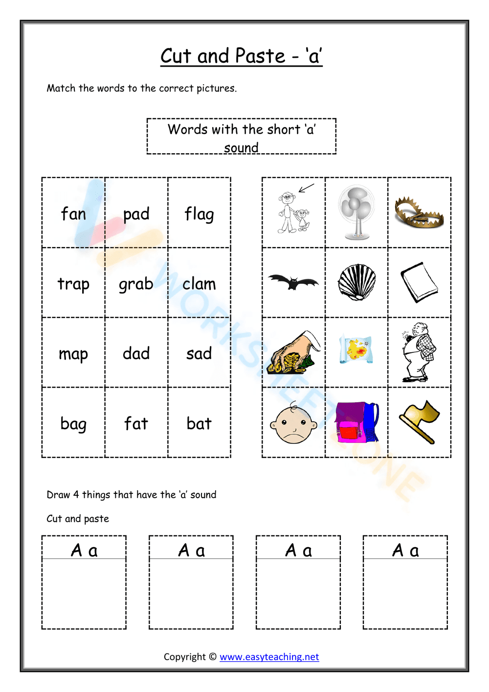 Beginning sounds - Page 1