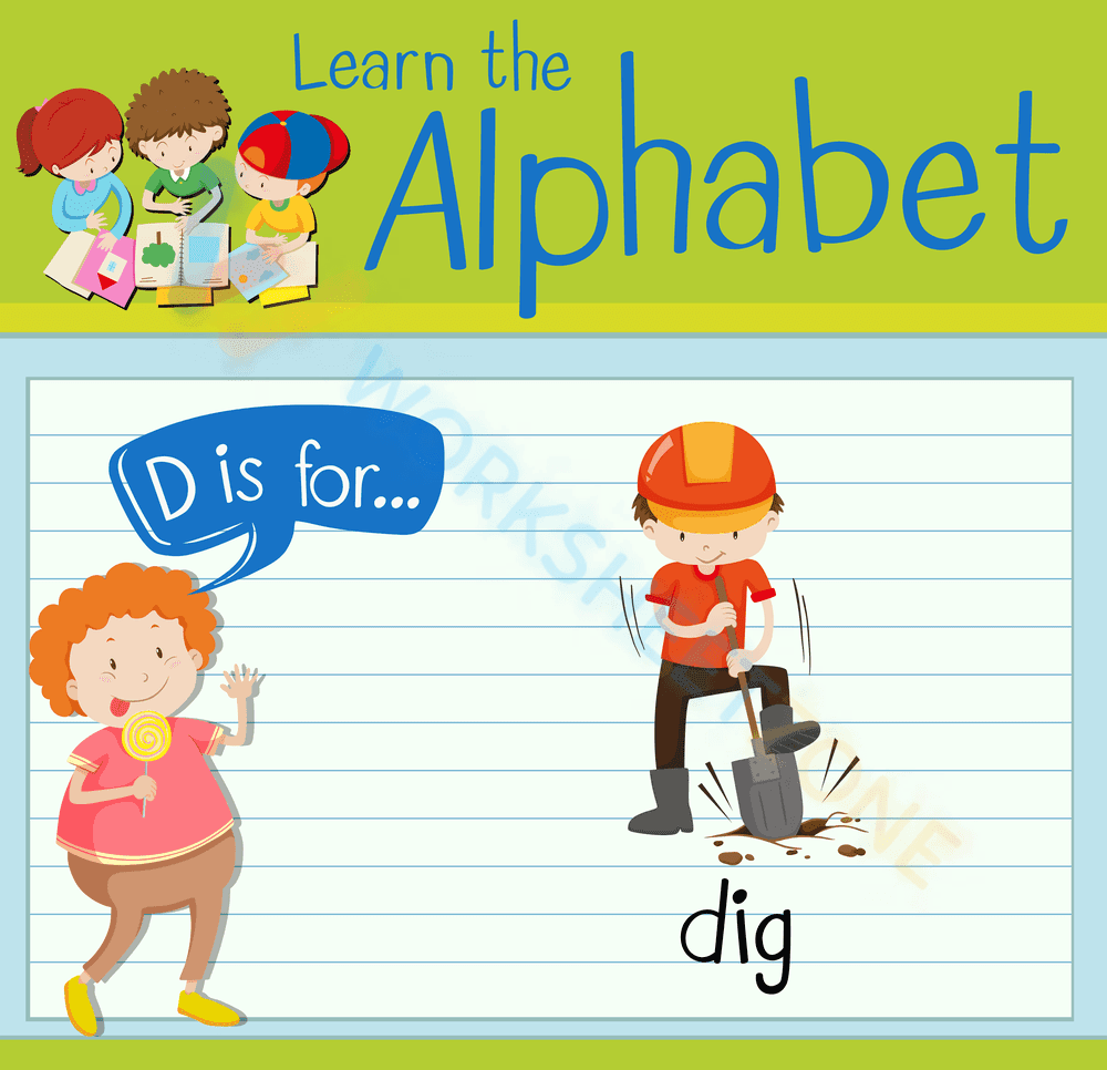 D is for Dig - Page 1