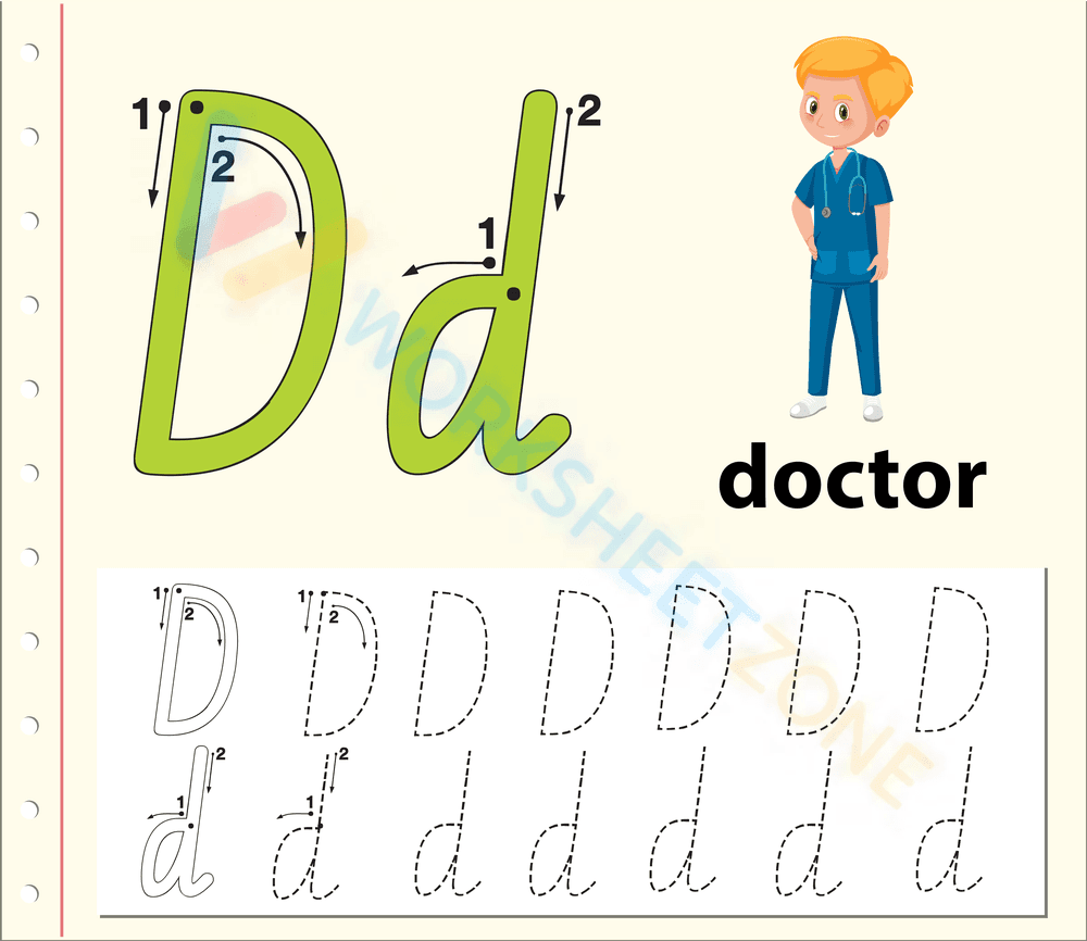 D is for Doctor - Page 1