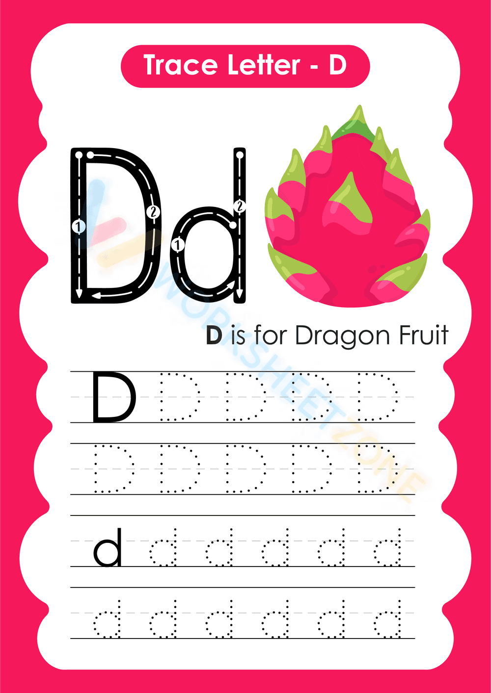 D is for Dragon Fruit - Page 1